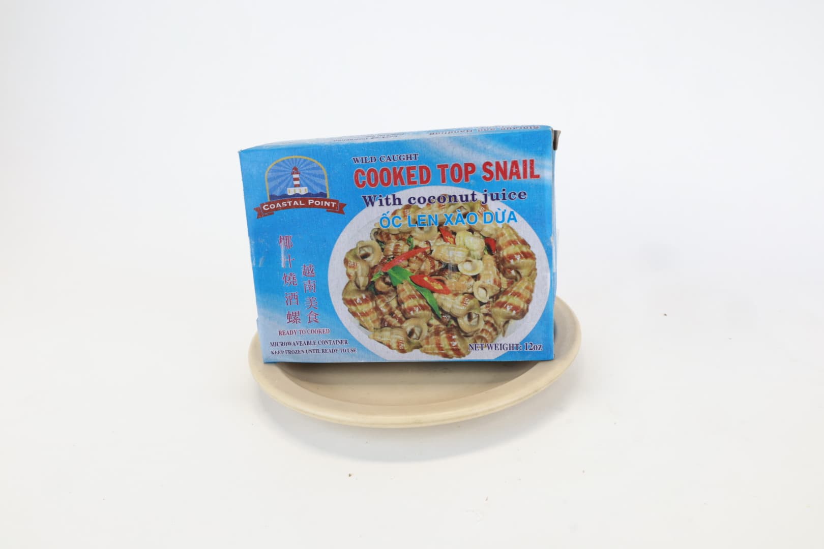 Frozen Cooked Top Snail with Coconut Juice Coastal Point