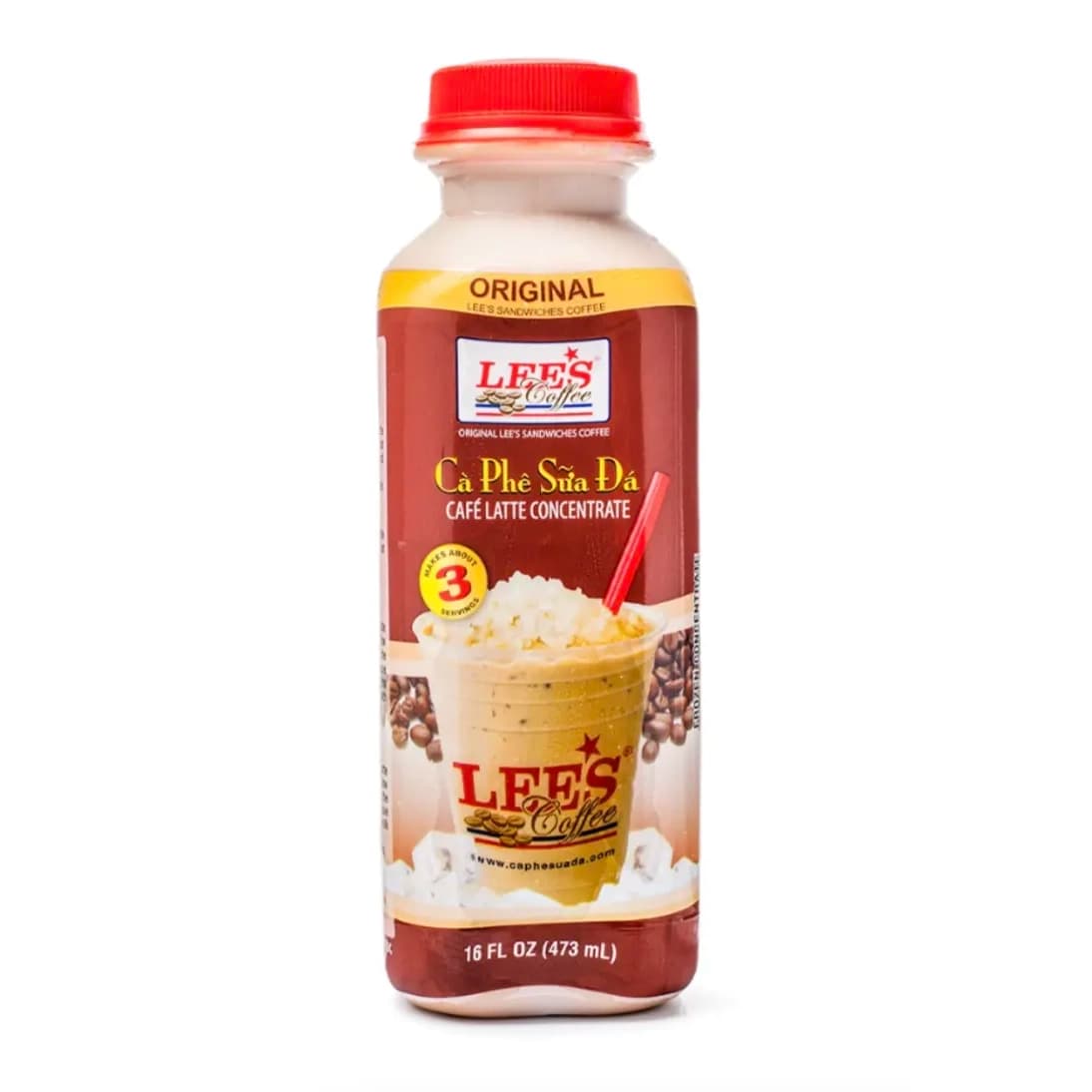 LEE COFFEE CONCENTRATED REGULAR 24X16OZ