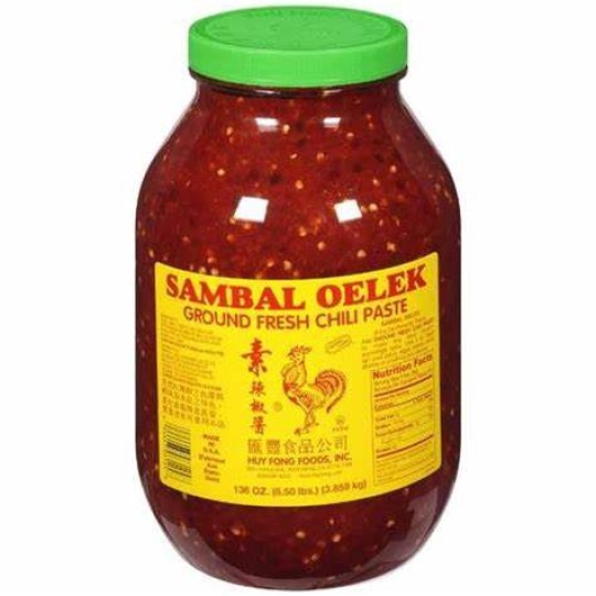  SO3G HF SAMBAL OELEK CHILI SAUCE 