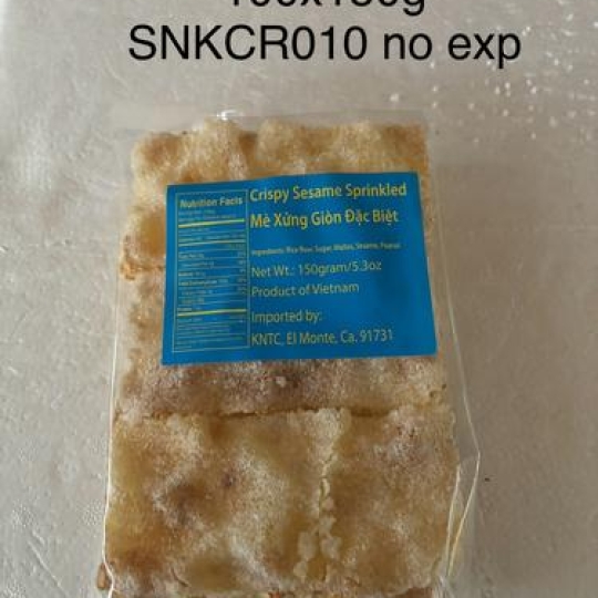 CRISPY SESAME SRPINKLED - ME XUNG GION 